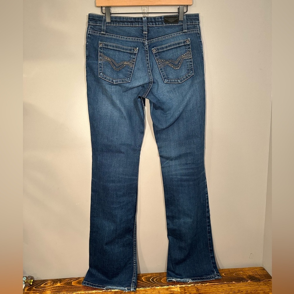 Women’s Harley Davidson Jeans Size 8 Tall - Picture 5 of 13